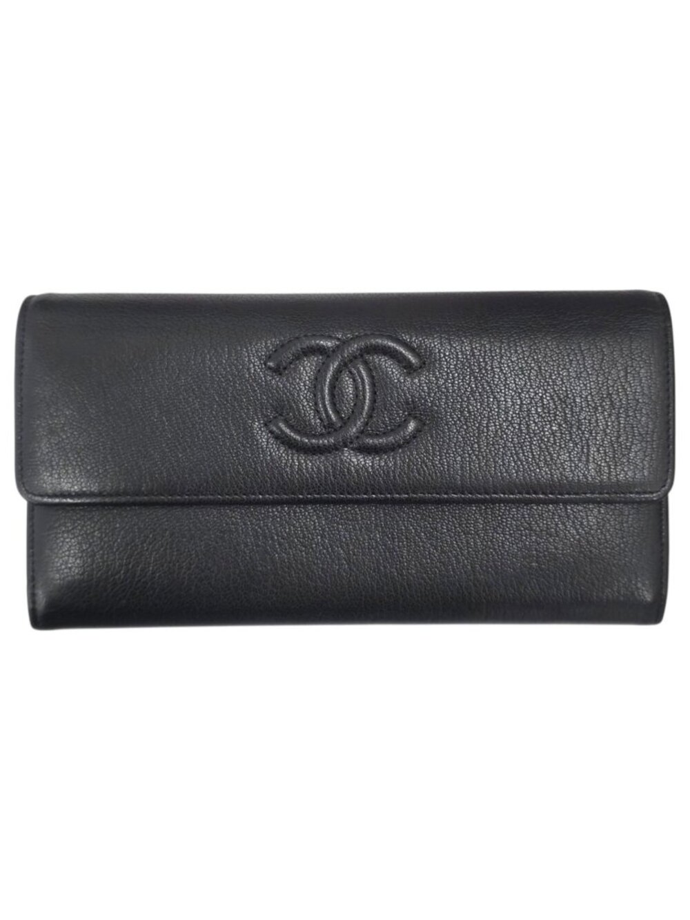 Chanel Bifold Wallet Black
